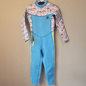 Colorful Kids Swim Neoprene Cold Season Wetsuit by X- Manta